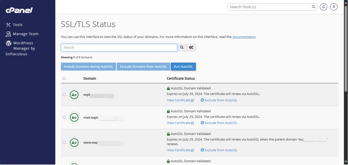 LyteHosting Run AutoSSL